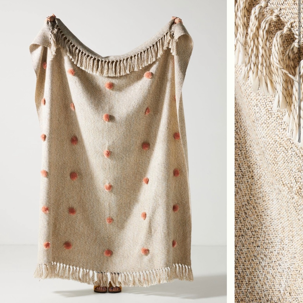 ANTHROPOLOGIE THROW BLANKET